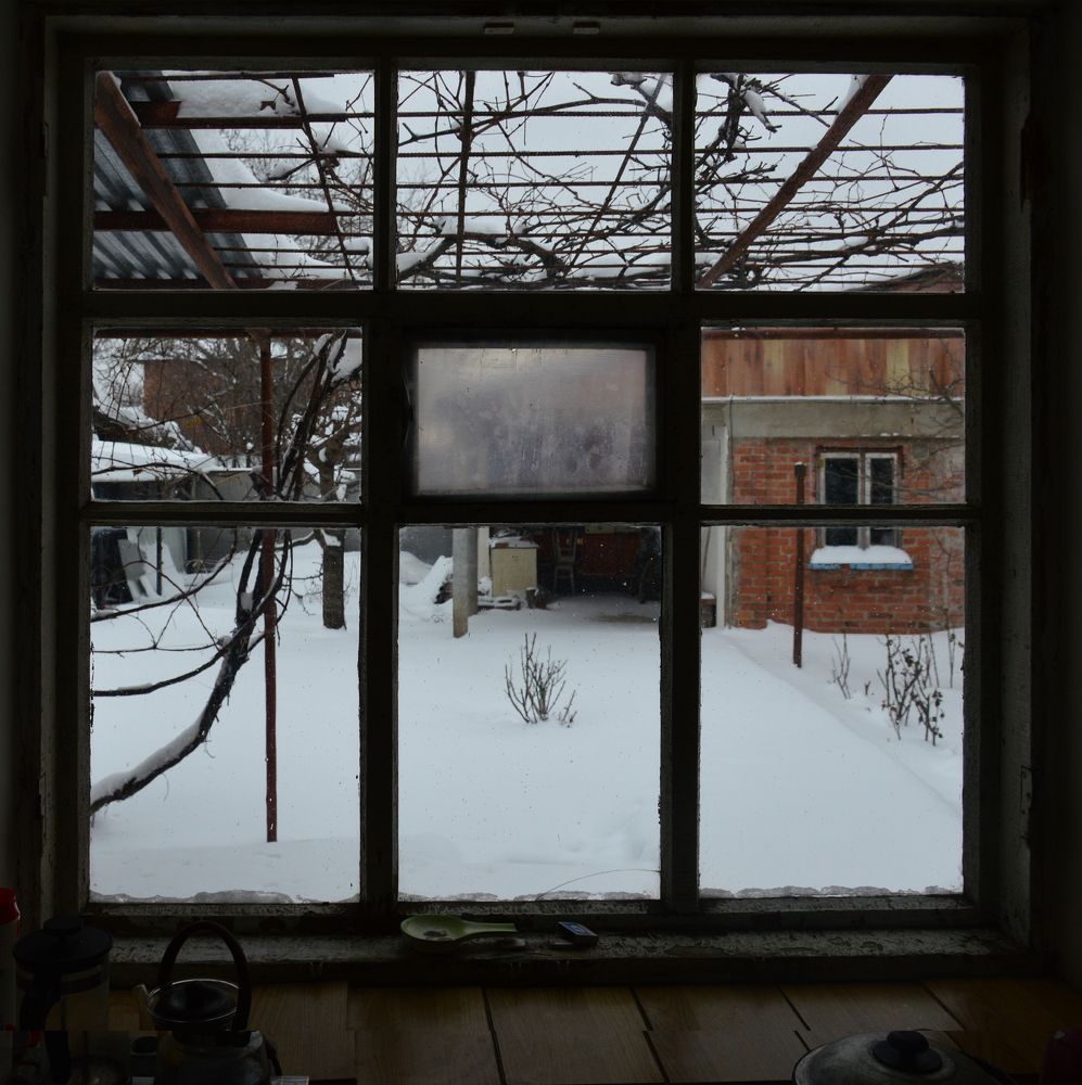 Пейзадж за окном