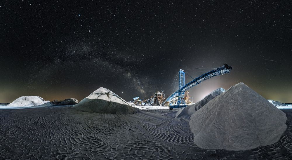 Interstellar Salt Plant