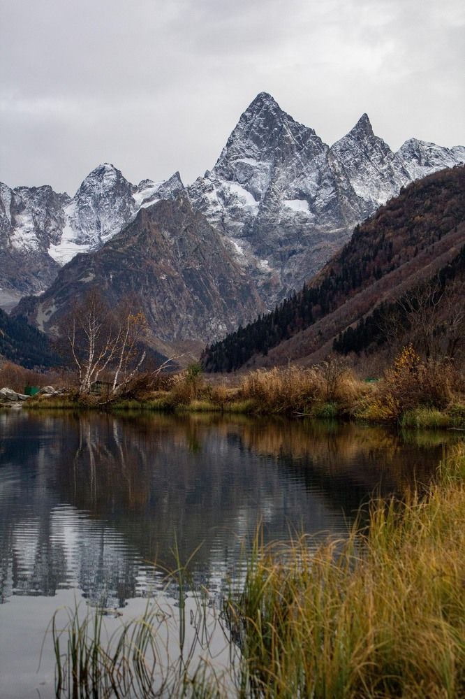 Туманное озеро, Домбай, Карачаево-Черкессия