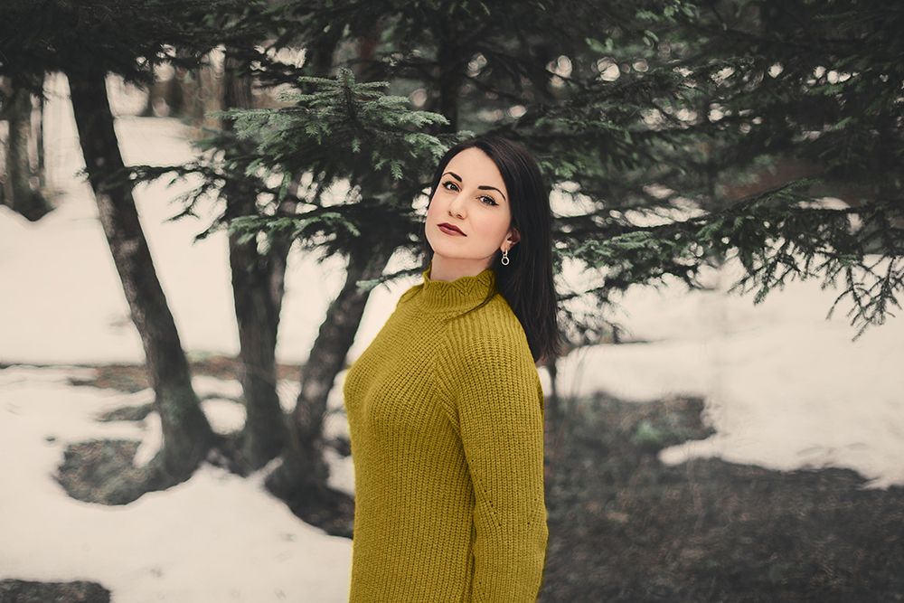 Self portrait in nature