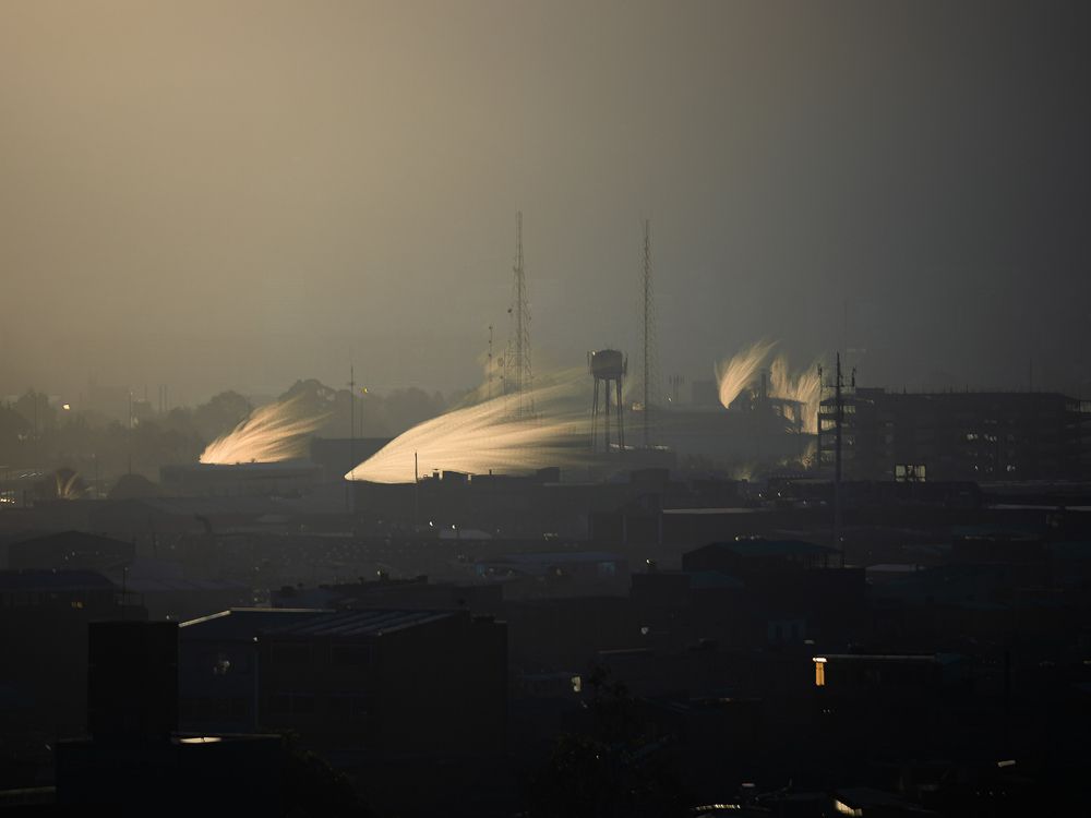 The transfer of pollution