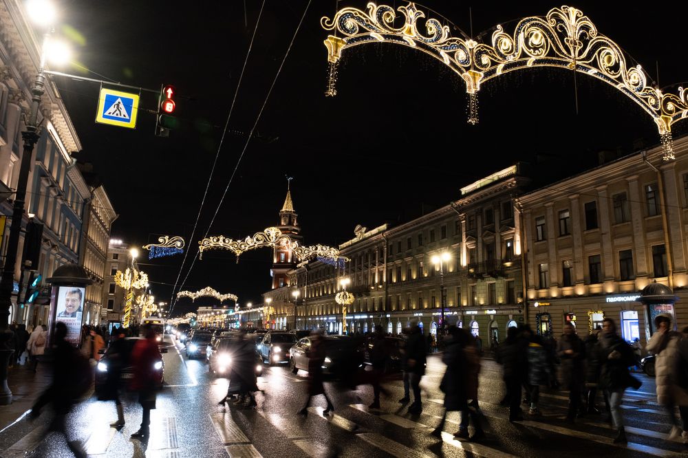Новогодний Петербург