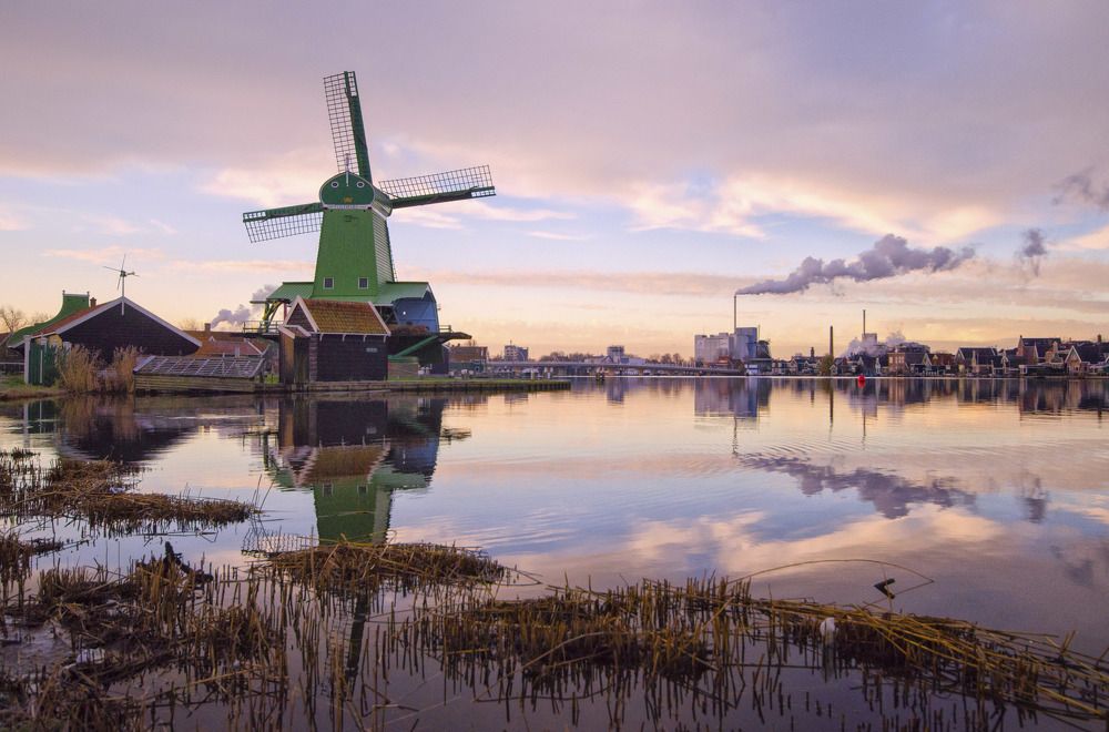 Windmill at Zaanse Schaans