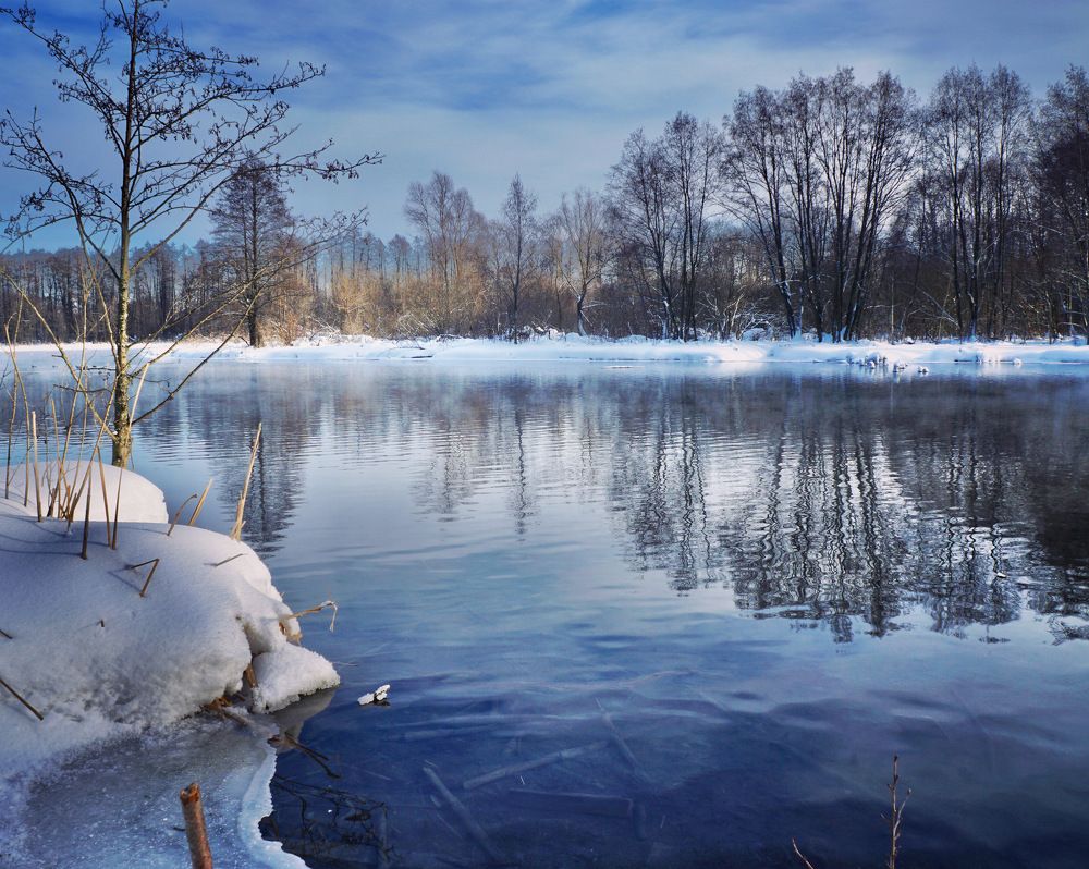 Незамерзающее озеро