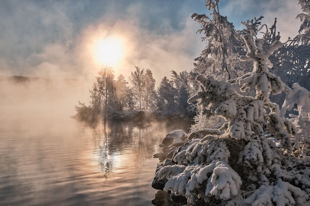 Мороз и солнце, день чудесный...