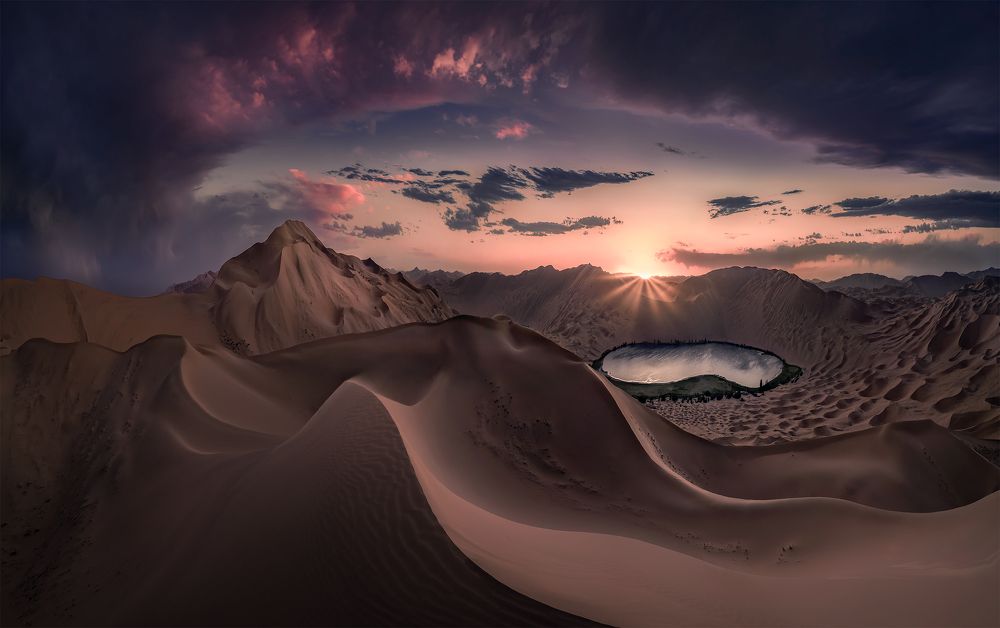 Rising Wind and Scudding Clouds