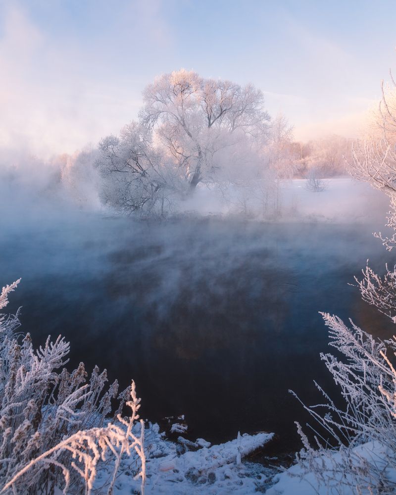 Рассвет в Подмосковье