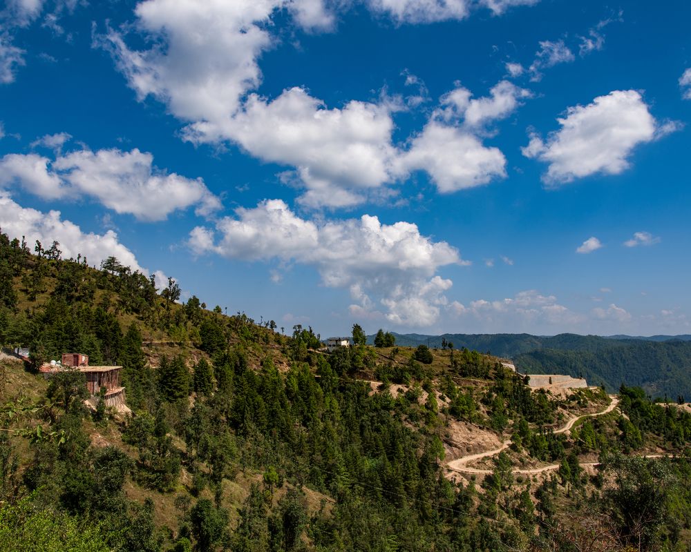 An amazing view from Chakrata Uttarakhand