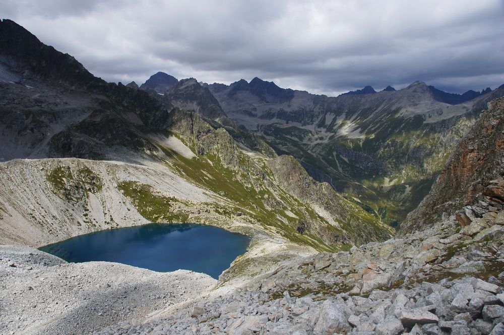 Хрустальное озеро, Домбай, КЧР