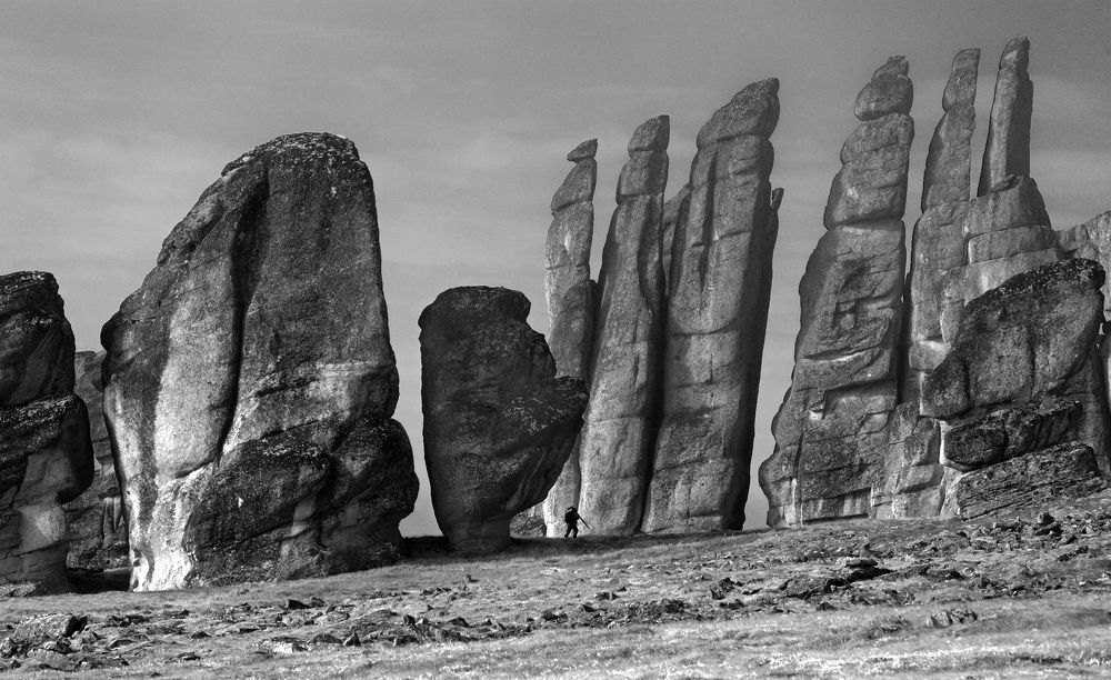 Каменные идолы Улахан-Сис...