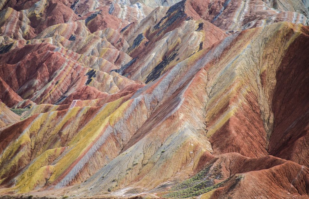 Mountains made of Candy