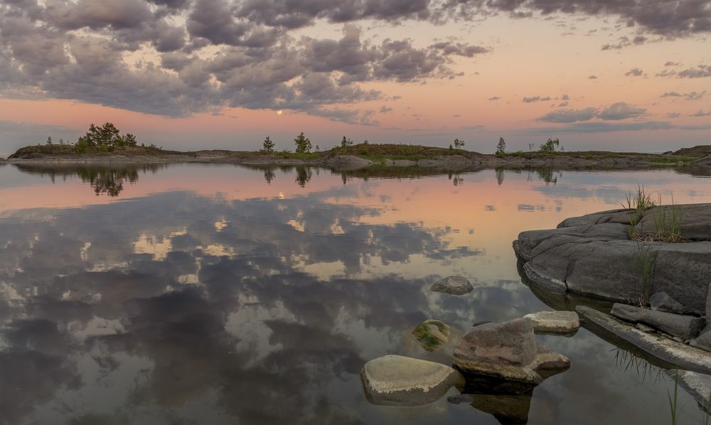 Лунный закат.