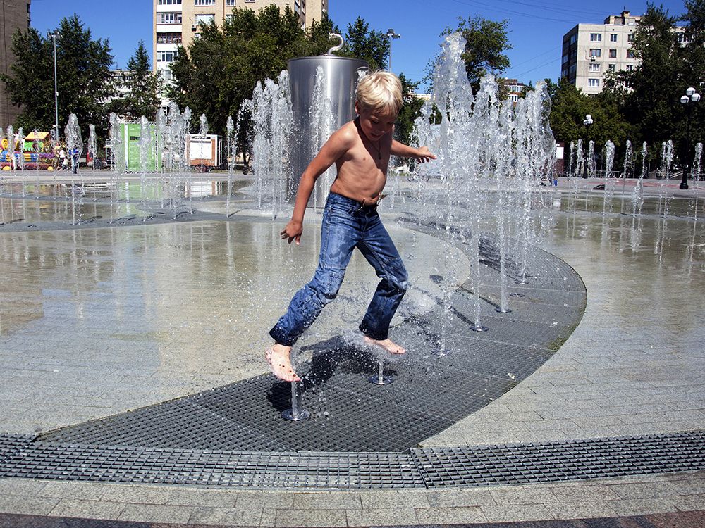 ЖАРКИЙ ДЕНЬ