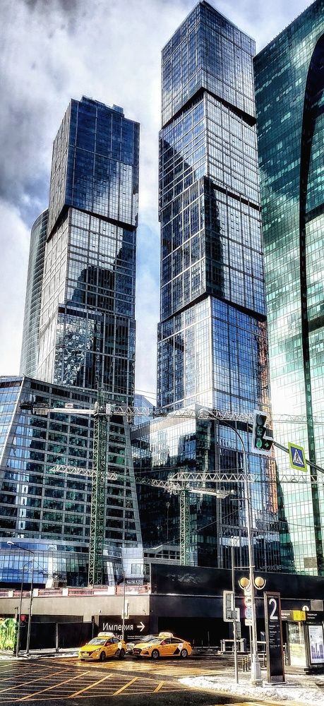 Прогулка по городу. Москва Сити