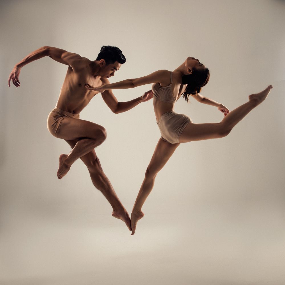 Quietly touching each other's heart