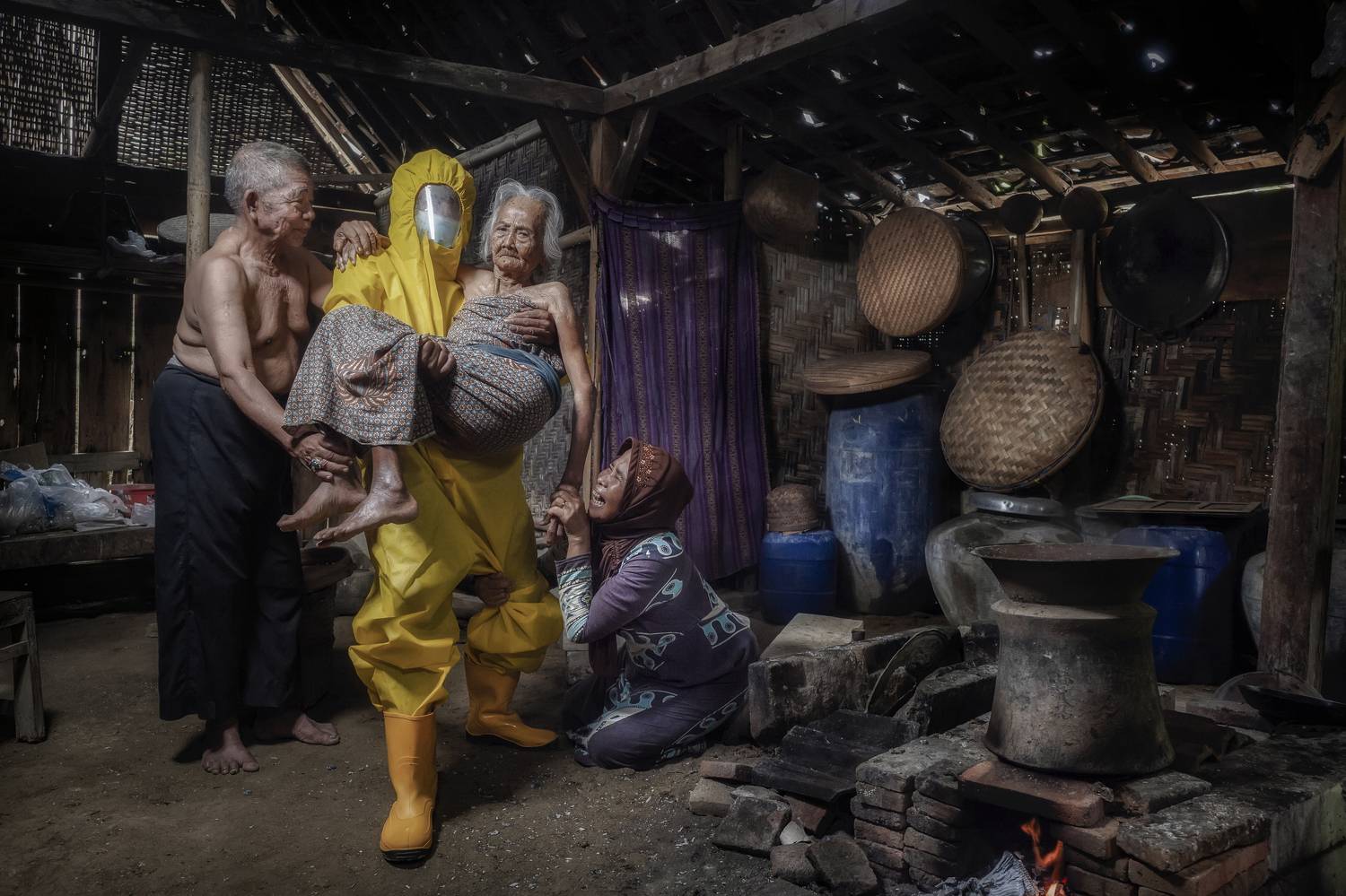 Brave Covid's evacuation