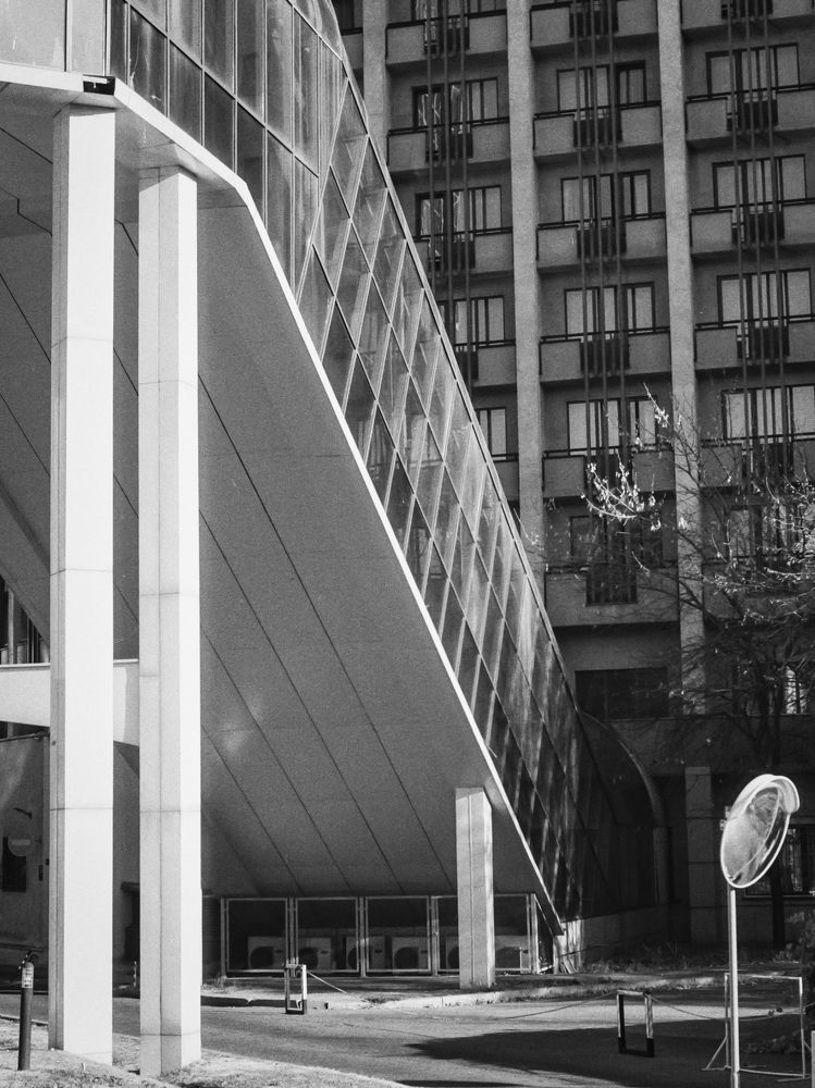 Urban Sketch in B/W