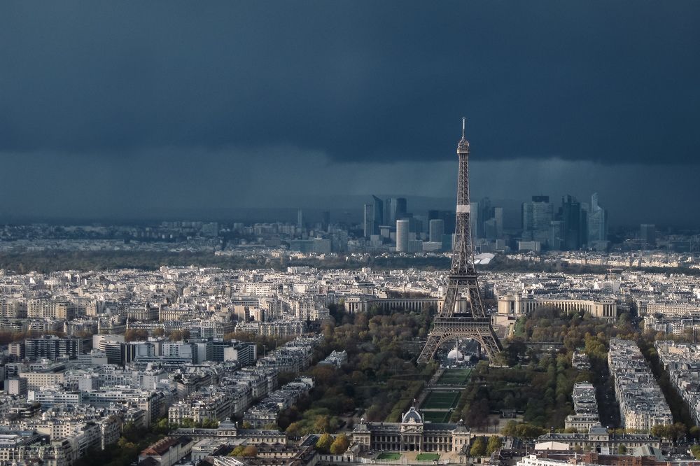 Stormy weather in Paris