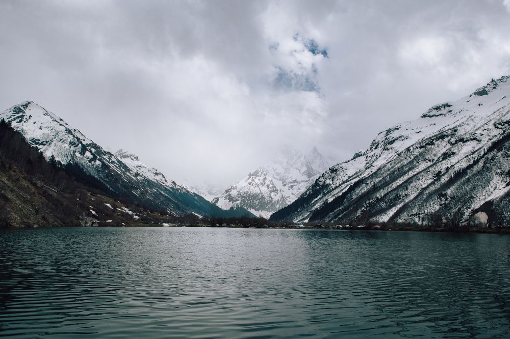 Озеро Туманлы-Кёль.