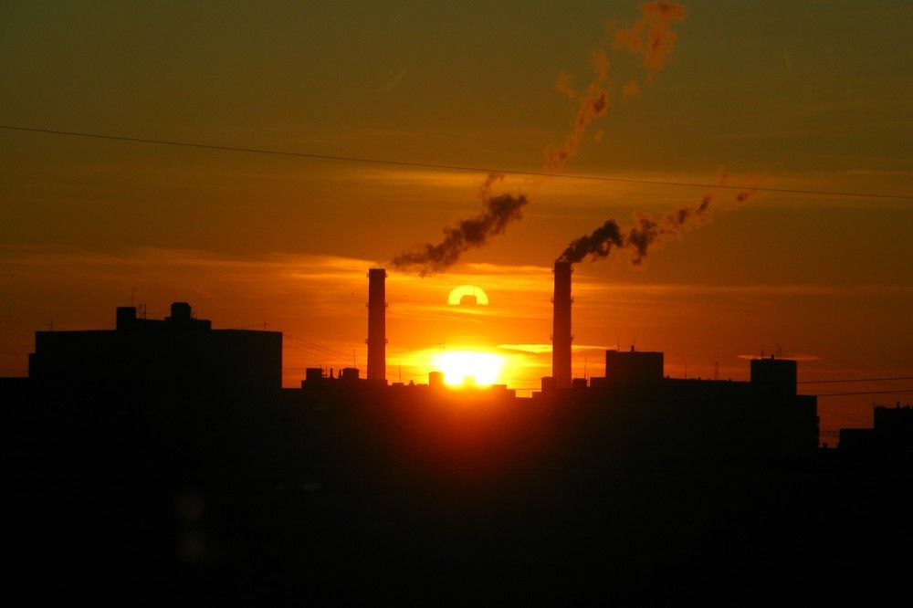 Городской закат