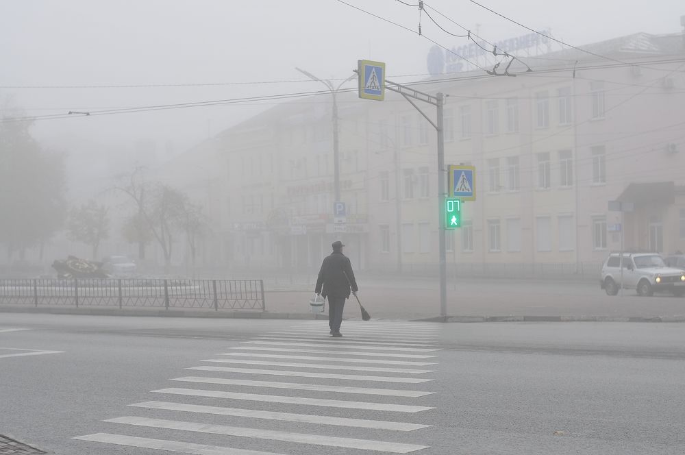 Foggy morning in the City
