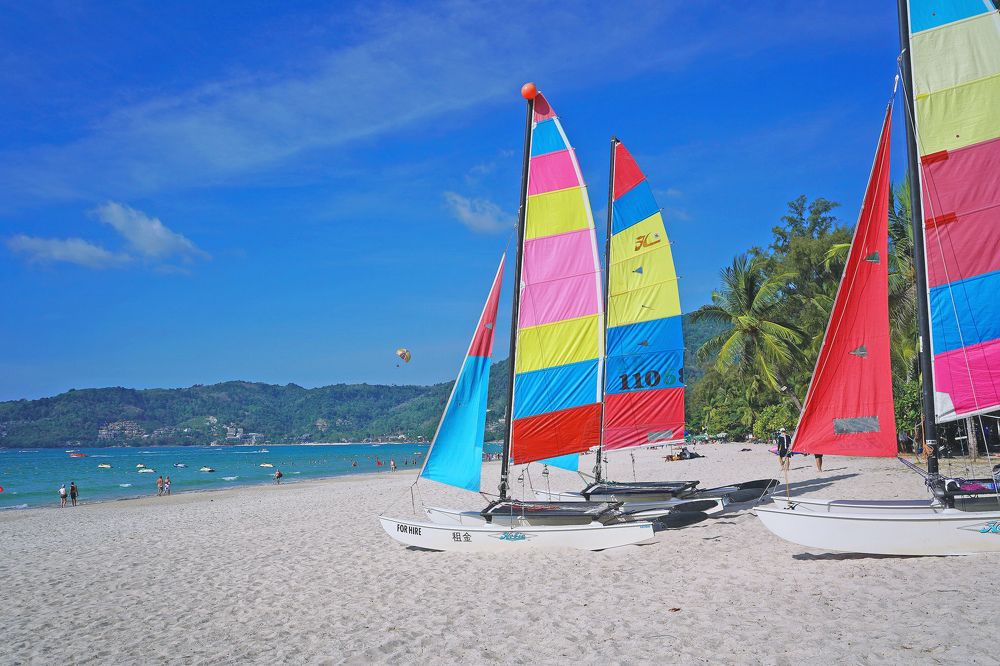 Sailboats that don't go anywhere.