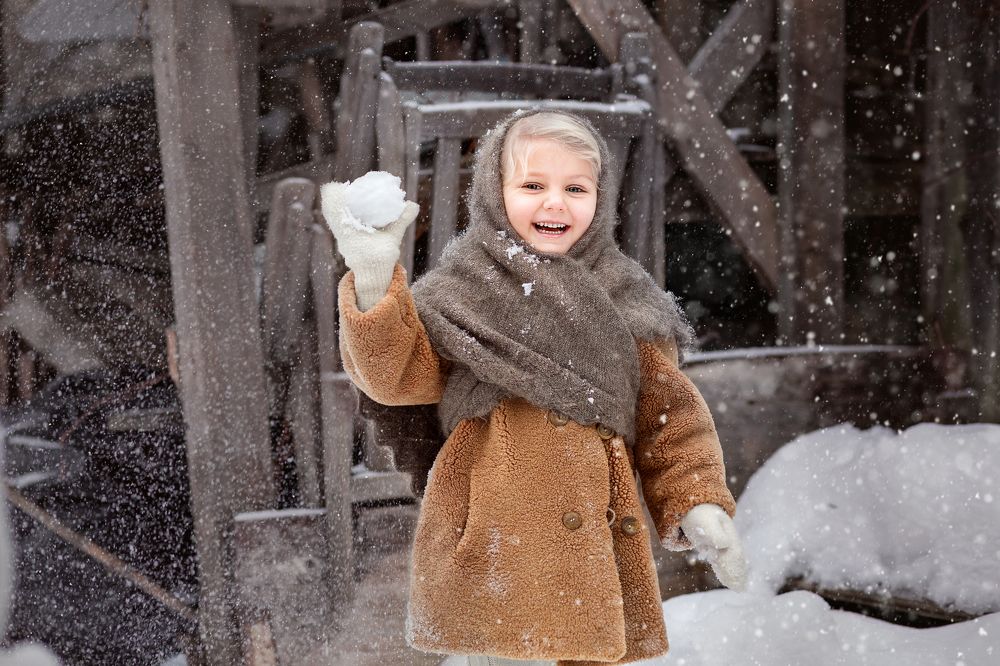 Лови снежок