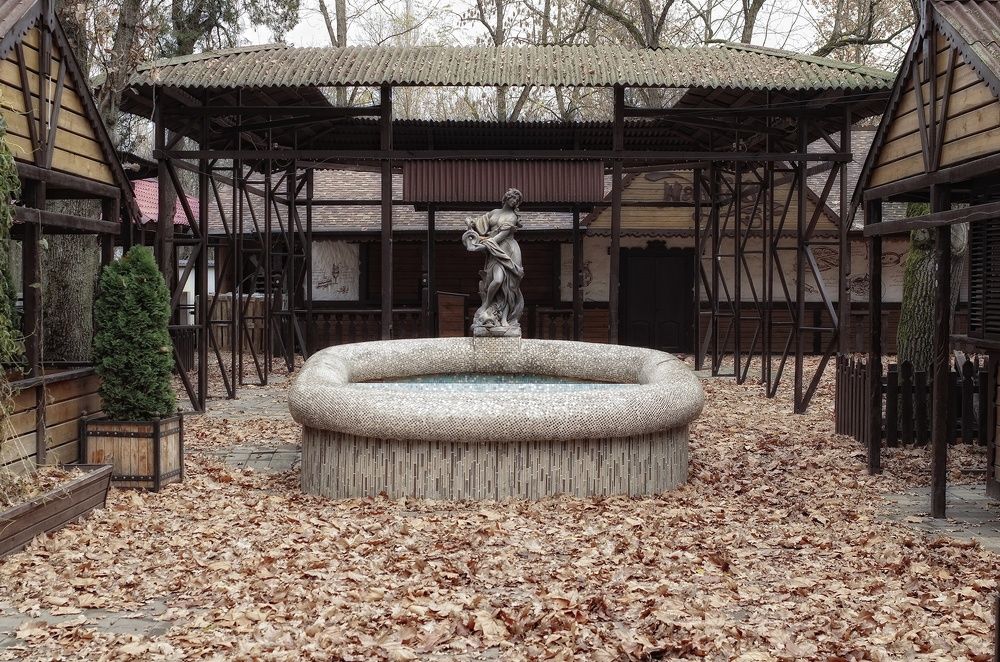 Осенняя печаль старого парка.