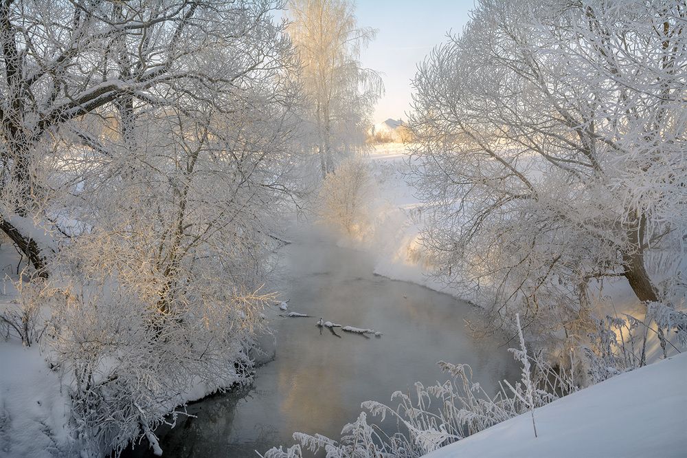 Зимнее утро.