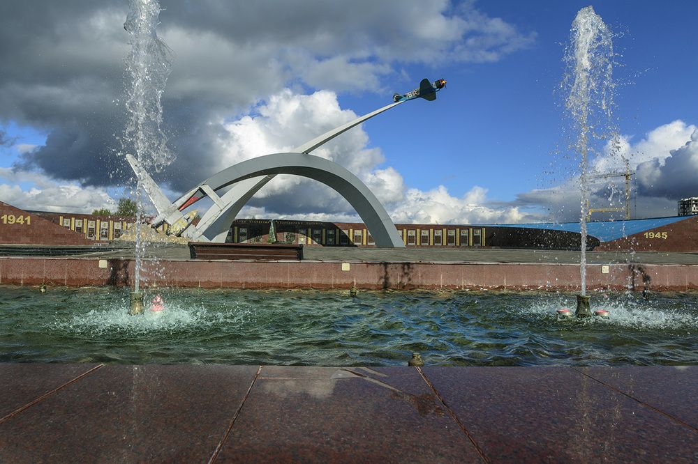 Городской пейзаж.