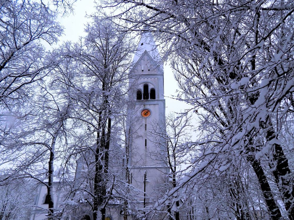 Зимняя сказка в волшебном городе