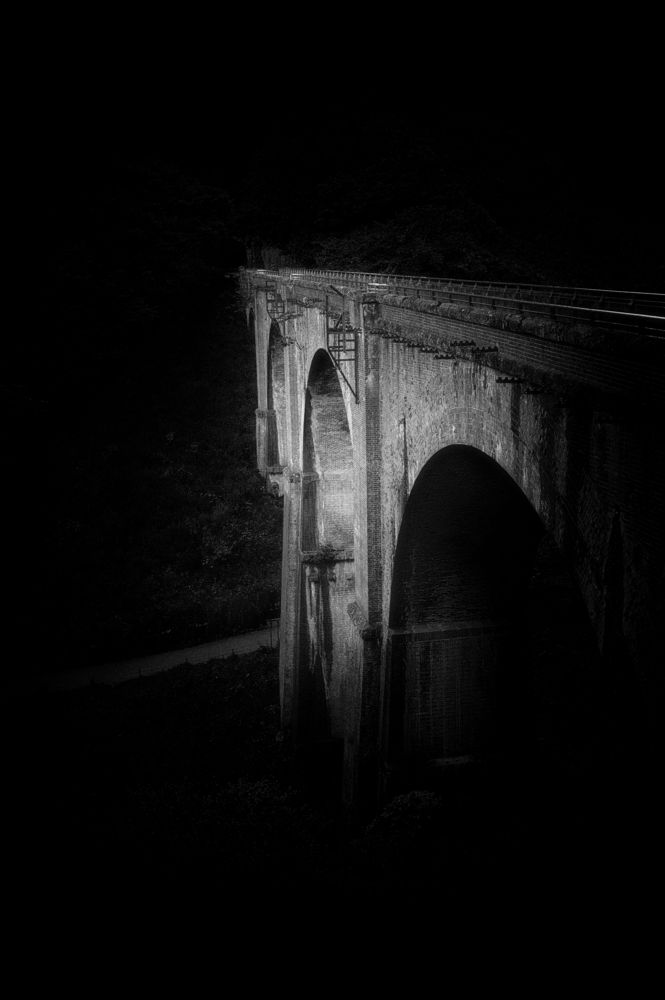 Abandoned railway trace