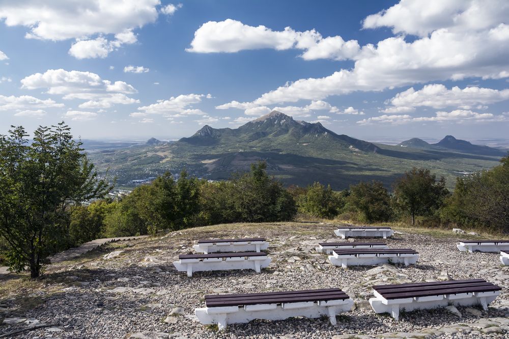 Вид с горы Машук.