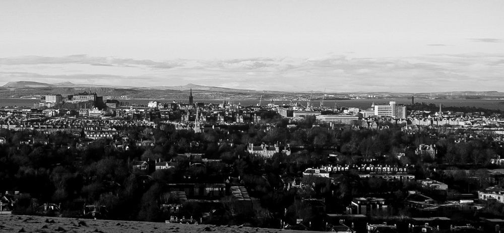 Edinburgh City Skyline, Scotland