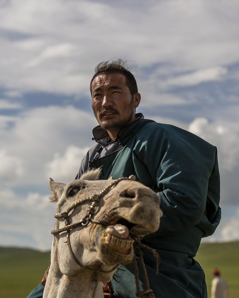 Portrait of Nomadic herder