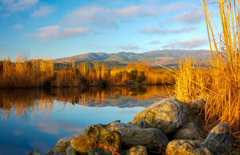 In the morning by the river...Greece.