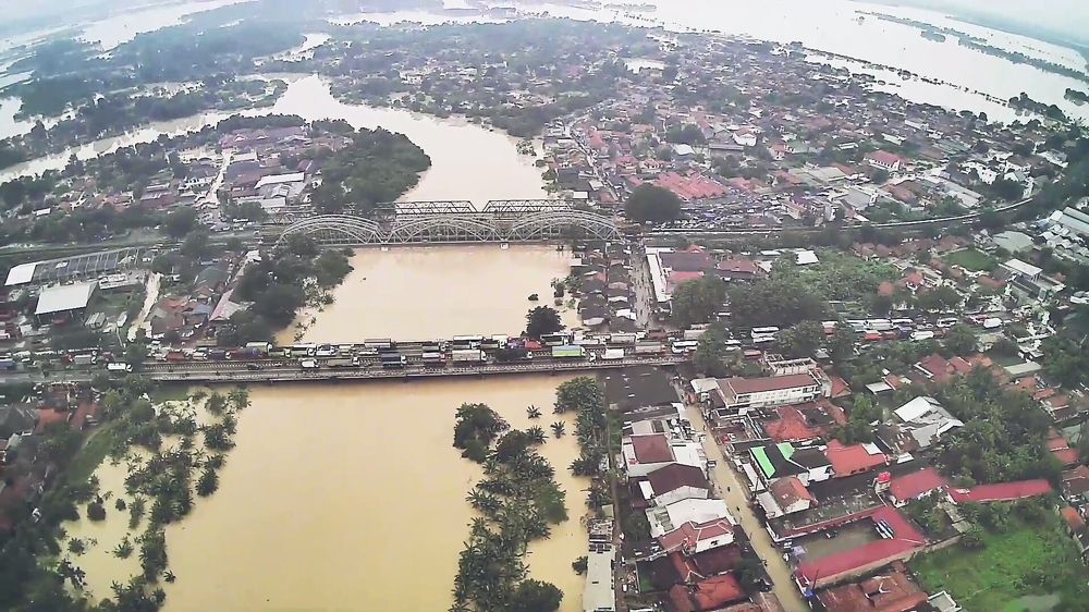 Flood on Citarum River