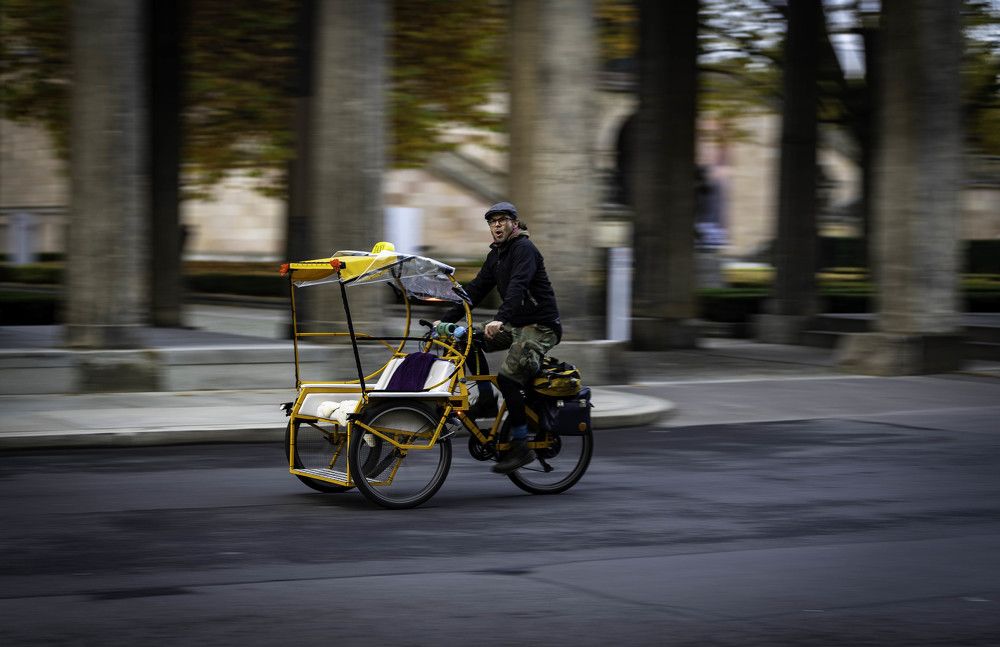 The singing tuk tuk driver in Berlin