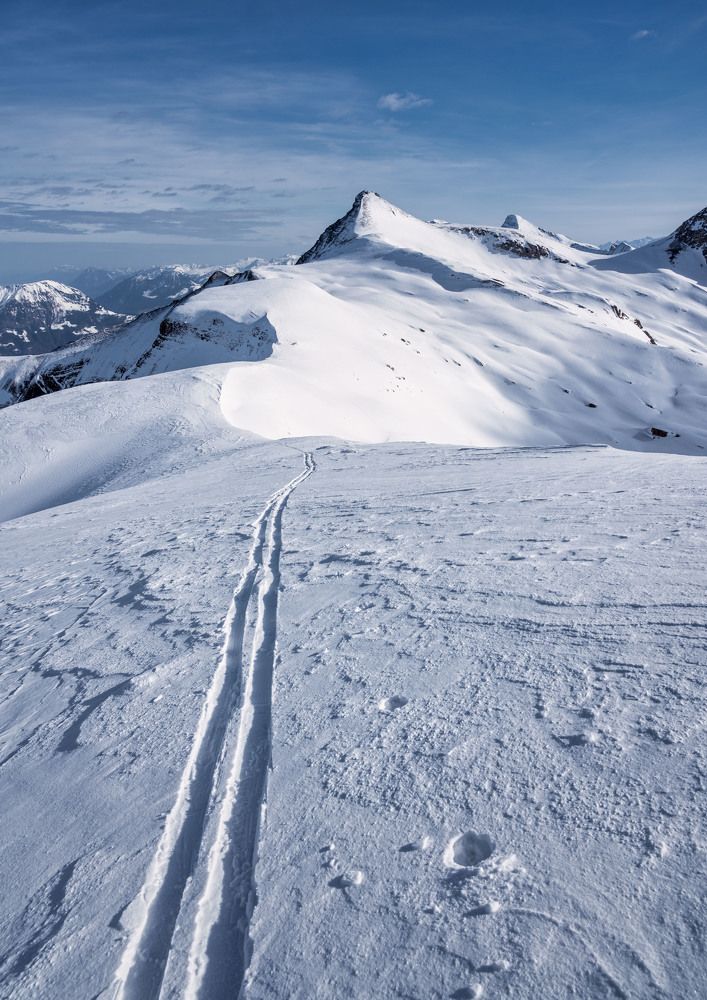 Winter in the mountains
