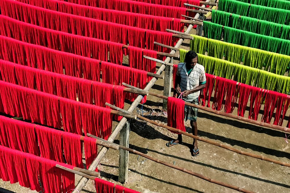 Drying Of Jute Fiber