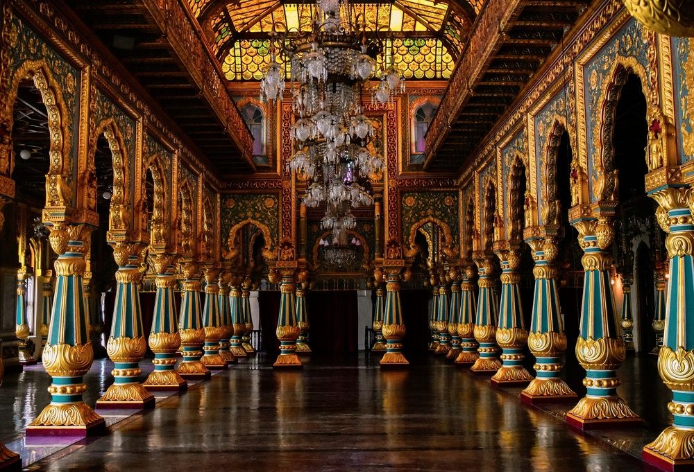 Durbar Hall, Mysore Palace.