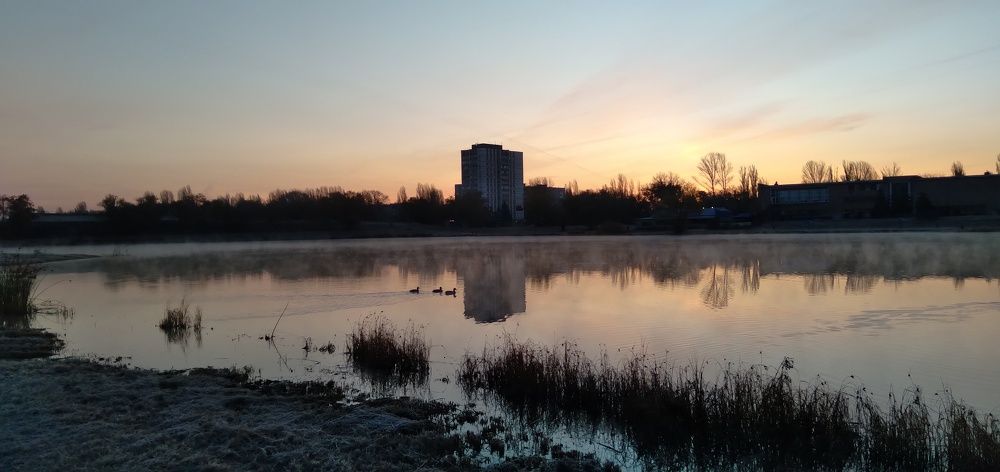 Первый заморозок...