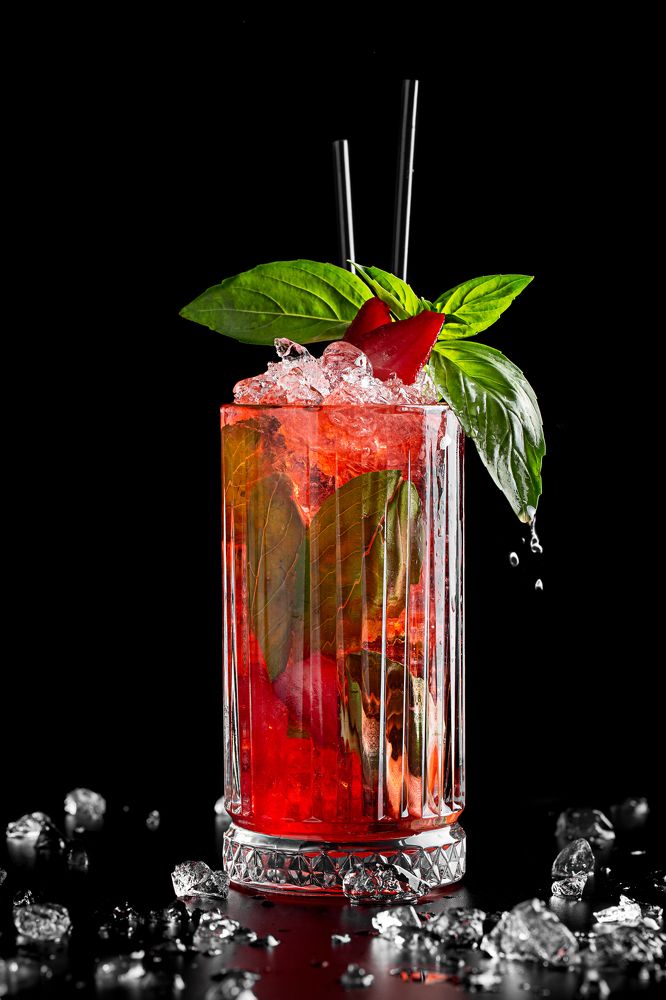 Клубничный коктейль