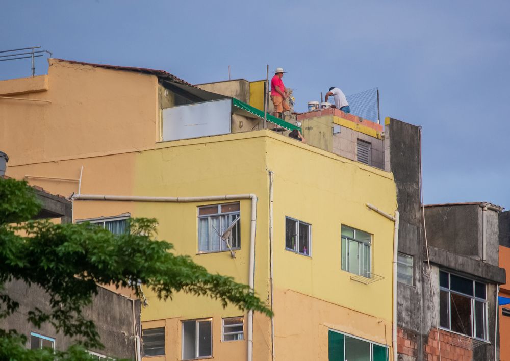 work in favela