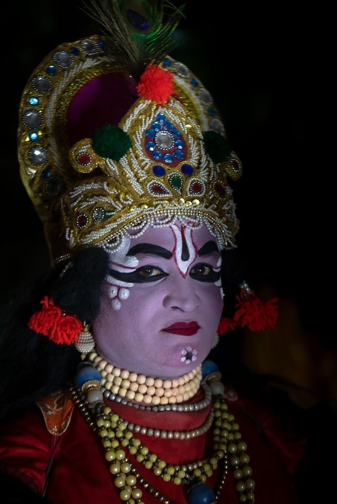 Portrait of Yakshagana