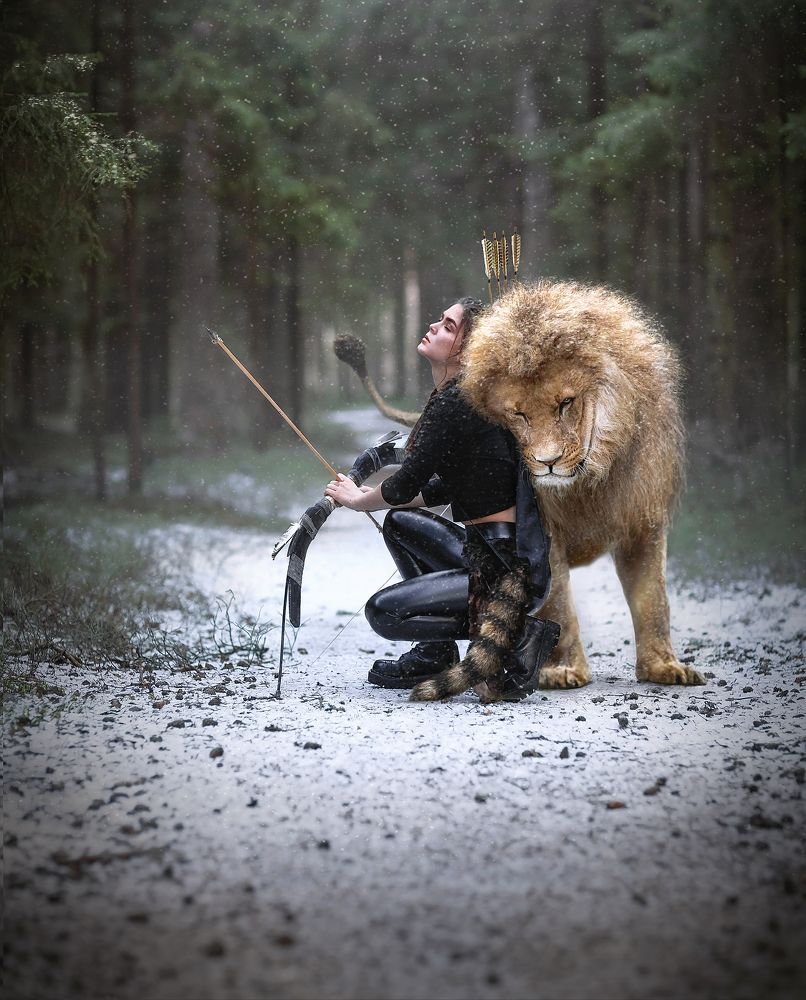 Elena and her forest army