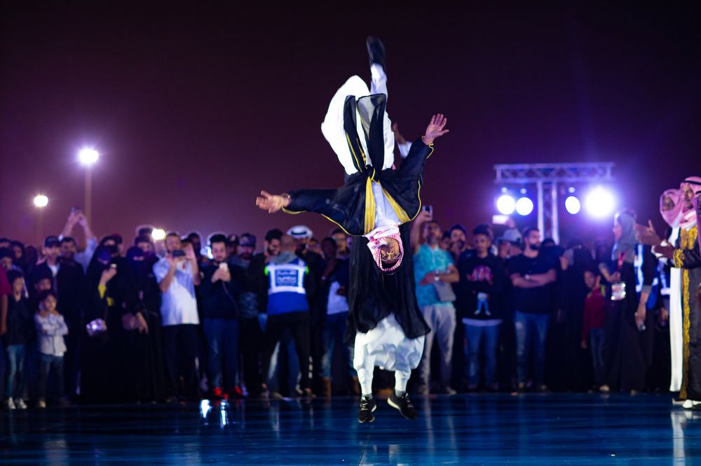 Acrobatic movement