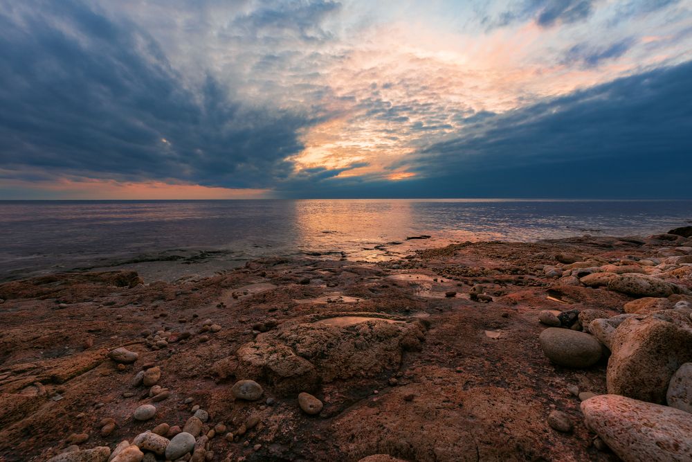 Закат в Казачьей бухте.