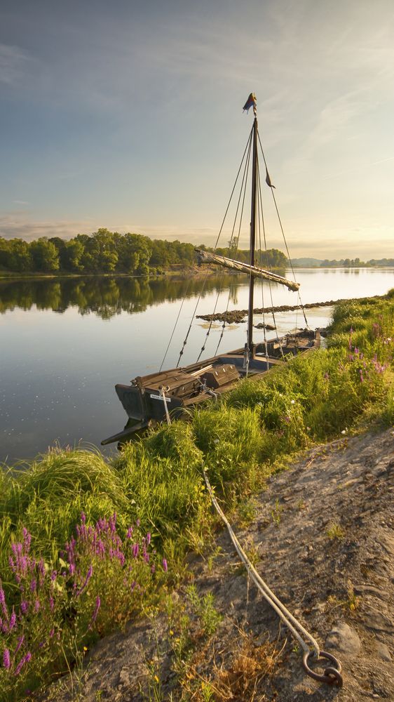 On the banks of the Loire