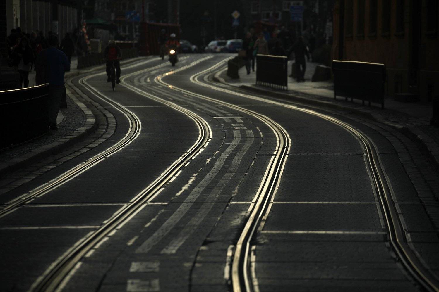 The street